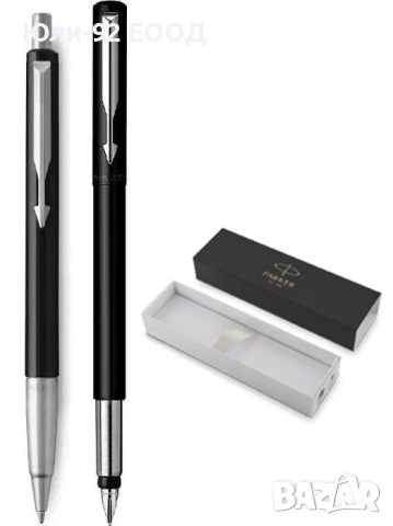Parker - комплект писалка, химикал и калъф, в маркова кутия, снимка 2 - Подаръци за рожден ден - 51614498