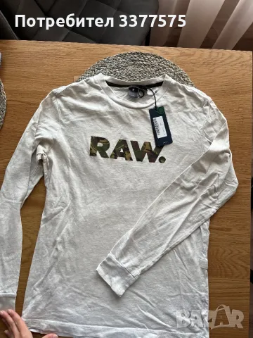 Нова G-star raw блуза с дълъг ръкав камуфлаж