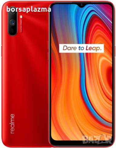 Смартфон Realme C3 3/64GB Blazing Red, снимка 1 - Други - 36112573