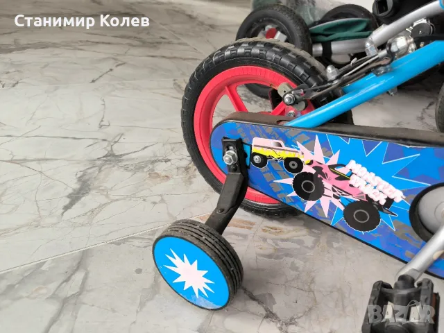 Детско колело 10" и количка, снимка 6 - Велосипеди - 49467320