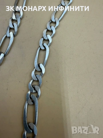 Сребърен ланец /925/, снимка 4 - Колиета, медальони, синджири - 53773117