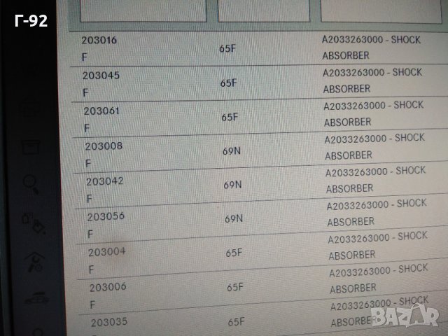 A2033263000**NEU**MERCEDES-BENZ**W203**W209**Амортисьор газов, заден**1.8-5.0 05.2000-03.2010, снимка 6 - Части - 33787255