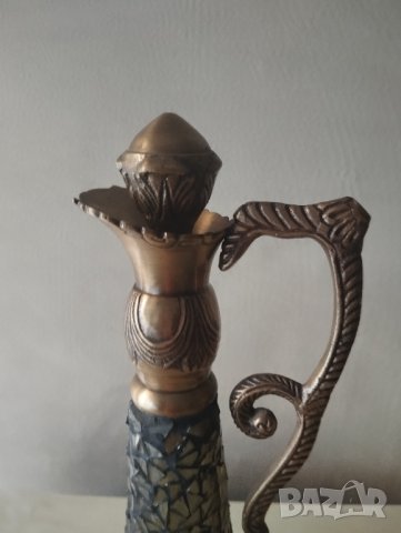 луксозна гарафа за алкохол, снимка 4 - Антикварни и старинни предмети - 42109779