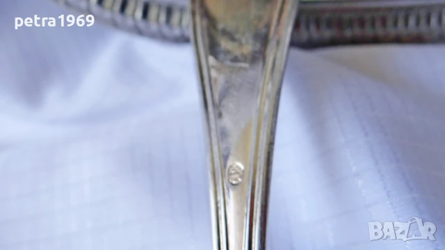 Малко посребрено черпаче с улей, снимка 6 - Прибори за хранене, готвене и сервиране - 50627870