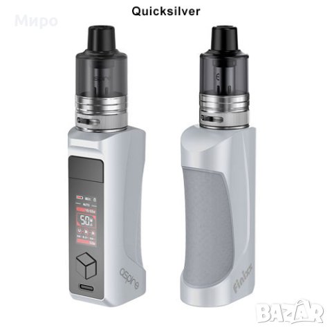 Aspire FINIXX 80W мод - сребрист VAPE, снимка 2 - Друга електроника - 41693138