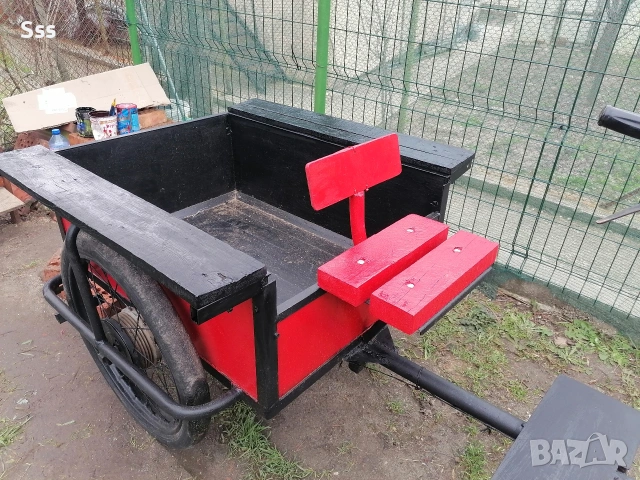 Ремарке за мотофреза със спирачки , снимка 6 - Градинска техника - 53051571