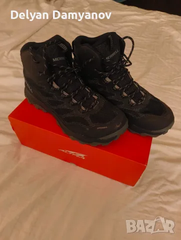Туристически обувки / боти Merrell Accentor Sport Mid (черни)