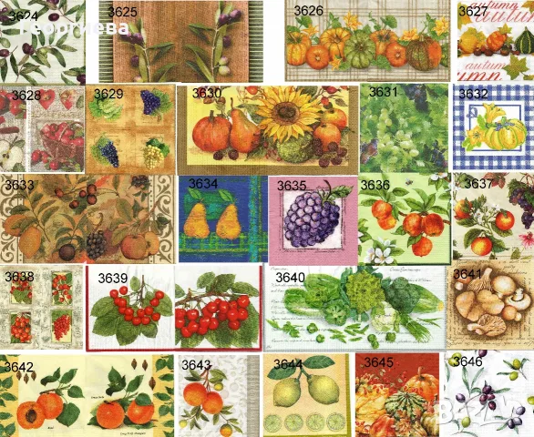 Салфетки на бройка 11, снимка 10 - Салфетки и хартиени продукти - 56202150