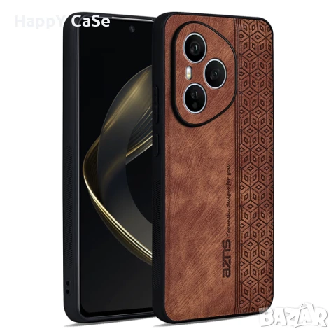 Honor 400 / 400 Pro / AZNS LEATHER Кожен кейс гръб калъф, снимка 9 - Калъфи, кейсове - 51390235