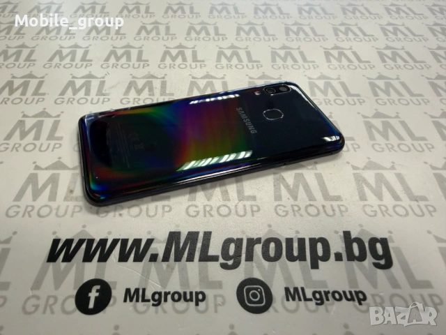 #MLgroup предлага Samsung Galaxy A40 64GB/ 4GB RAM Black Dual-Sim, втора употреба., снимка 3 - Samsung - 53532638