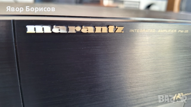 Marantz PM-25 – класически мощен интегриран усилвател, снимка 4 - Ресийвъри, усилватели, смесителни пултове - 51842964