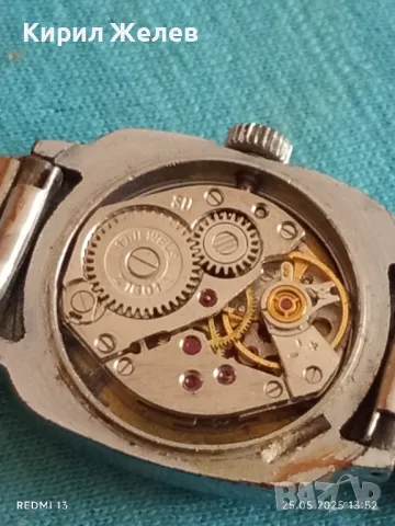 Стар механичен часовник дамски Заря СССР 17 камъка за ремонт части КОЛЕКЦИЯ 26053, снимка 6 - Антикварни и старинни предмети - 50419970