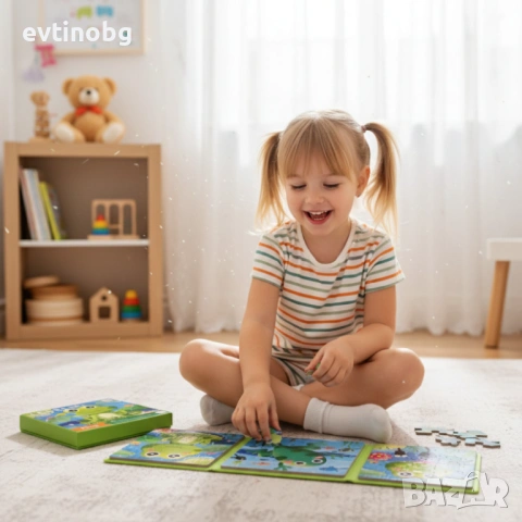 Детска книжка пъзел Level Up 3 в 1  - 37, 48, 72 части, снимка 5 - Образователни игри - 53838212