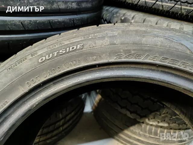 2бр.летни гуми NEXEN 245/45/19 102Y DOT 2121, снимка 6 - Гуми и джанти - 49405786