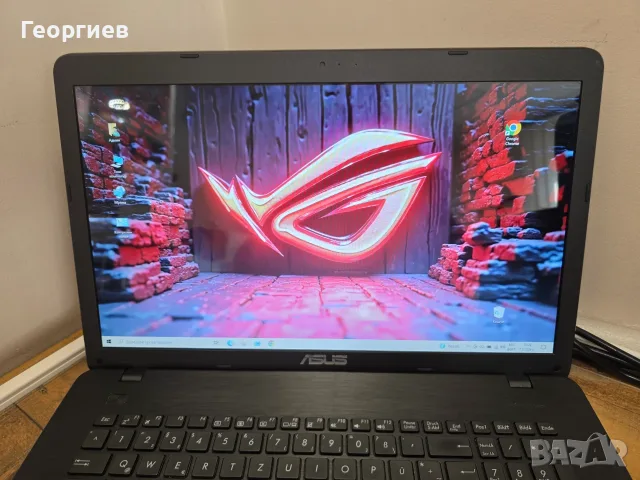 Лаптоп ASUS R752L 17.3 (8GB RAM  256GB SSD  нова батерия  GeForce 2GB), снимка 3 - Лаптопи за дома - 55975925