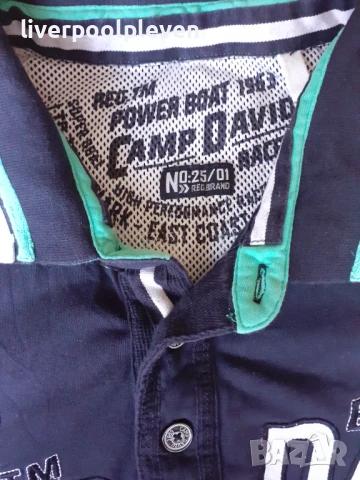 👉Camp David Original 2XL ефектна, снимка 6 - Тениски - 51001954