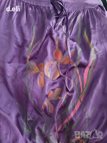 PIESZAK Size M 100% Коприна Топ, снимка 3 - Ризи - 51634523