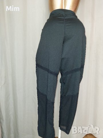  4XL Черен еластичен клин с прозрачен тюл в долната част за едра дама , снимка 7 - Клинове - 42453897