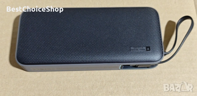 CUKTECH 45W 20000mAh Пауърбанк с Вградени Кабели, Бързо Зареждане – USB C Портативно Зарядно, снимка 5 - Външни батерии - 53148689