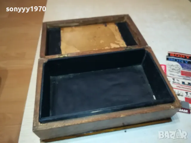 КРАСИВА КУТИЯ-ЕСТЕСТВЕН ФУРНИР 1503251729, снимка 16 - Антикварни и старинни предмети - 49507394