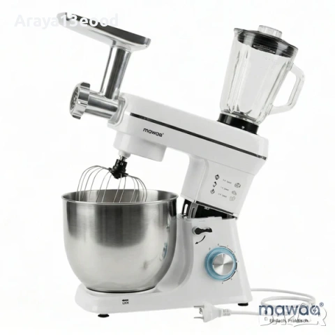 MixMaster 3in1 кухненски робот mawaa®, 1400 W, 10 литра