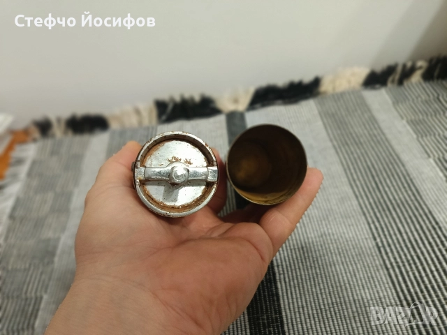 Бронзова мелница , снимка 5 - Антикварни и старинни предмети - 52896649