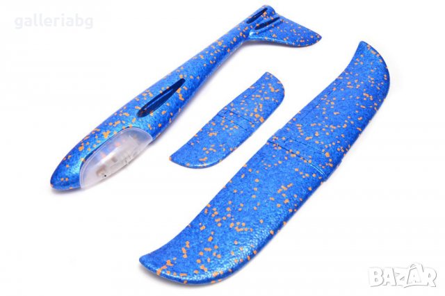 Светещ стиропорен  самолет, снимка 3 - Влакчета, самолети, хеликоптери - 39372188