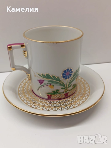 Руски порцелан , снимка 5 - Чаши - 52225579