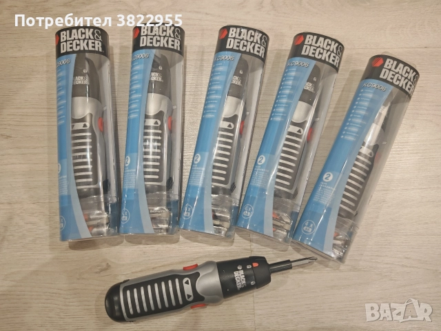 Black and Decker електрическа отвертка 