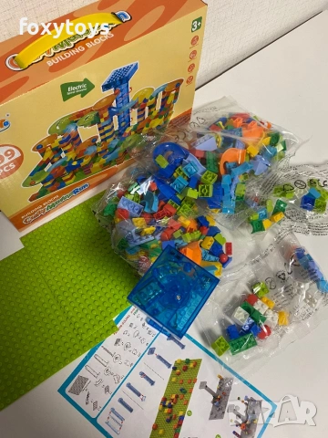 Конструктор Път с топчета - 399 части, снимка 3 - Конструктори - 53564541