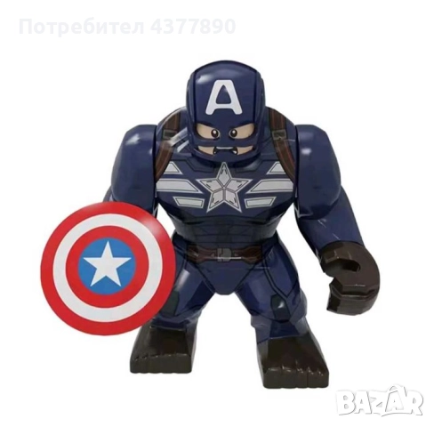 Marvel Heroes, Antiheroes and Villains Big Lego Compatible Figurines, снимка 3 - Фигурки - 52516338