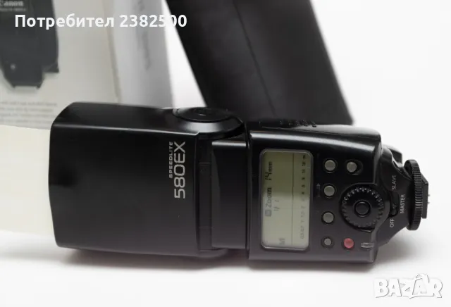 Светкавица canon Speedlite 580ex, снимка 6 - Светкавици, студийно осветление - 49039391