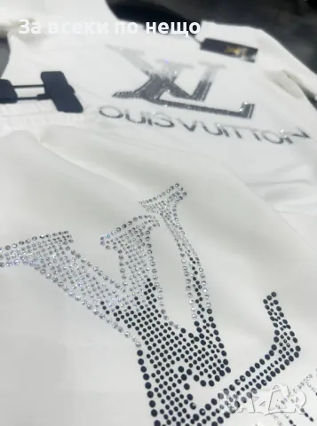 Louis Vuitton Дамски Летен Комплект Тениска И Къси Панталонки👚🩳Дамски Къс Екип - 2 Цвята Код A582, снимка 5 - Спортни екипи - 50370434