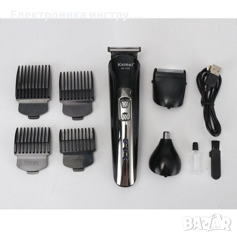 Безжична машинка за подстригване, самобръсначка и нос 3 в 1, снимка 2 - Машинки за подстригване - 42376579