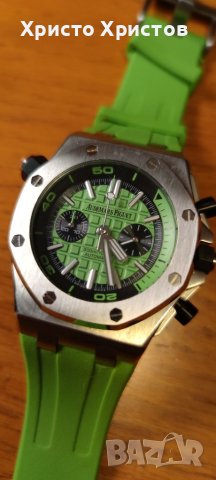 Мъжки луксозен часовник Audemars Piguet  Royal Oak Offshore Diver Chronograph 42, снимка 3 - Мъжки - 40046828