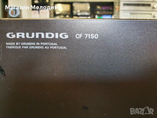 Касетен дек Grundig CF 7150 В перфектно техническо и много добро визуално състояние., снимка 11 - Декове - 41882042