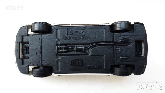 Bburago Nissan GT-R 2009 - Мащаб 1:43, снимка 16 - Колекции - 51310141