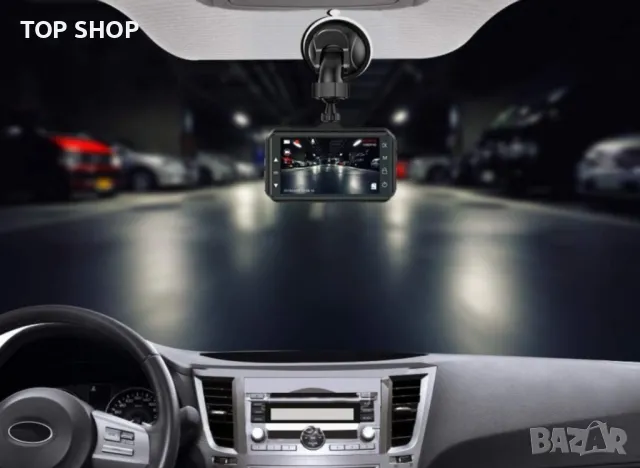 Видеорегистратор CHORTAU задна камера, нощно виждане,паркинг G сензор, снимка 2 - Prestigio - 48933353