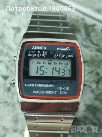 Винтидж електронен часовник LCD .
