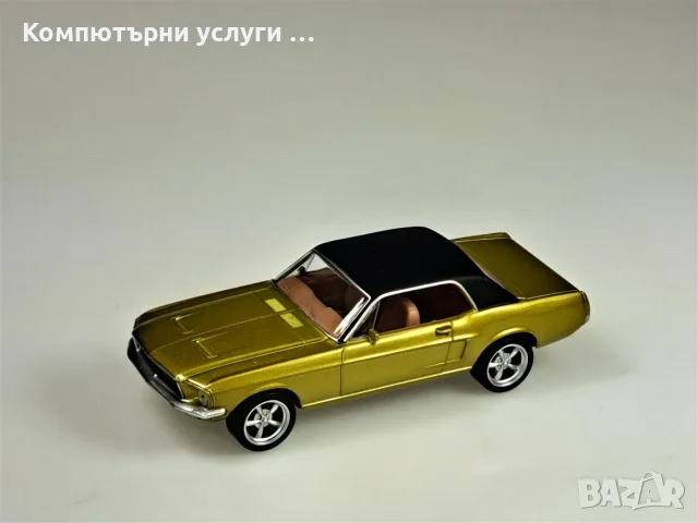 FORD MUSTANG COUPE 1968 - мащаб 1:43 на Norev моделът е нов в кутия