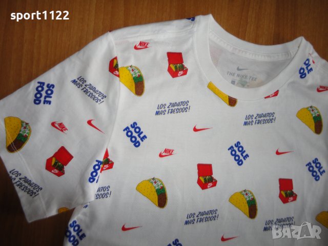 Nike Food Print/S/нова мъжка тениска, снимка 4 - Тениски - 41021882