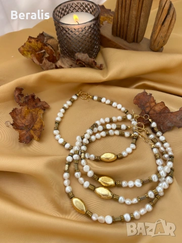 Перла Choker, снимка 5 - Колиета, медальони, синджири - 53495023