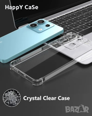 Xiaomi Redmi Note 13 Pro 4G 5G / 13 Pro+ / 13 4G 5G / Усилен силиконов кейс с камера протектор, снимка 5 - Калъфи, кейсове - 44513066