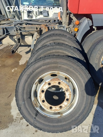 4 броя гуми с джанти 285/70/17.5, снимка 4 - Гуми и джанти - 53646922