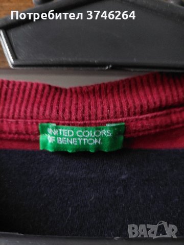 Тениска Benetton , снимка 2 - Тениски - 42729740