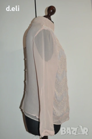 Custommade Original Size M-L 100% Коприна , снимка 4 - Ризи - 53186097