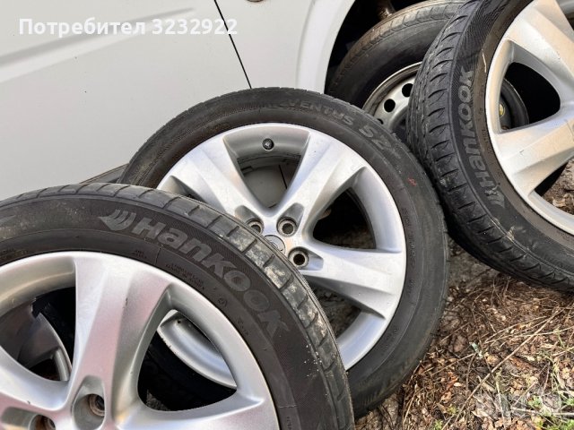 Джанти с гуми 17 цола за Опел/Opel 215/50/R17 ET42 7Jx17, снимка 4 - Гуми и джанти - 44180475