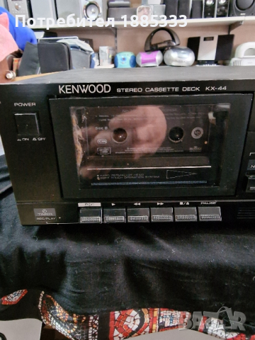 продава се касетка Kenwood Deck, снимка 1 - Индустриална техника - 44778596