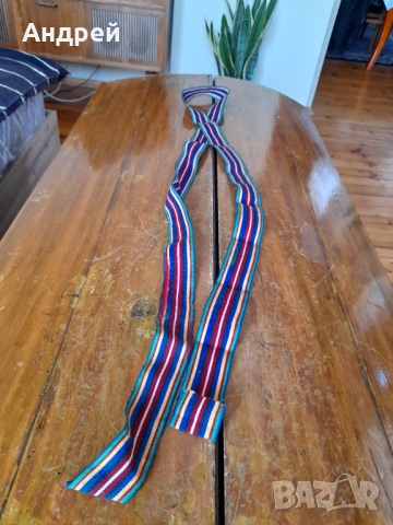 Колан за народна носия,тъканица #27, снимка 3 - Антикварни и старинни предмети - 44602321