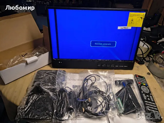 15.6-инчов с дефект .кабелен телевизор, цифров DVB-T2 тунер, AV вход, HDMI/VGA, USB слот,

, снимка 3 - Телевизори - 50155132